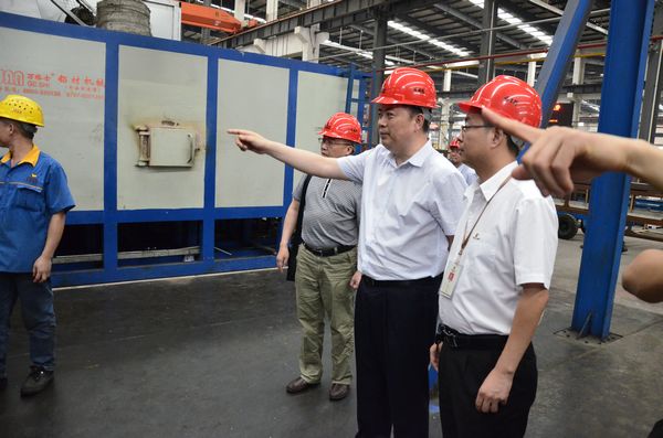  眉山市宋朝華市長蒞臨我司考察指導工作