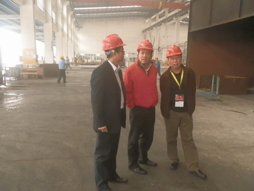 中國建筑金屬結構協會領導到我公司考察