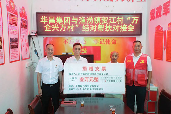 現金捐贈、黨建共建、就業幫扶，走訪慰問