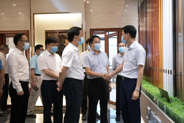 為高質量發展賦能|廣西壯族自治區人大常委會蒞臨華昌集團考察