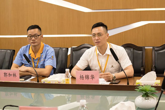 省市監局領導蒞臨華昌鋁材集團,對2021年的能源計量審查工作進行回訪