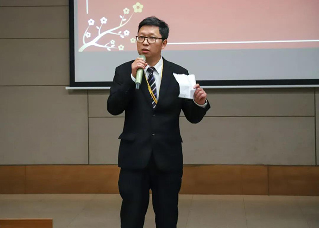 廣東華昌制造中心總經理林春城致辭