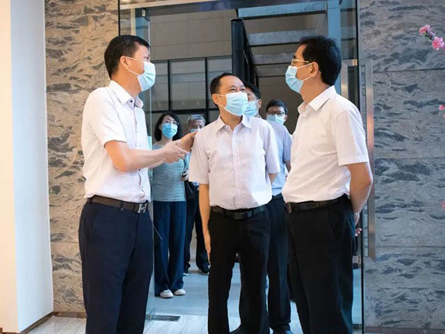 調研組對華昌發展情況給予了充分肯定